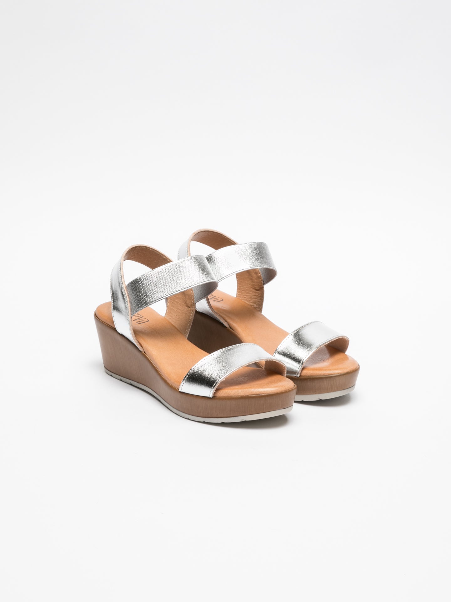 Foreva Silver Sling-Back Sandals